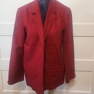 Prestige of Boston Women’s Blazer Jacket – Size 10 – Classic Red – Vintage Style
